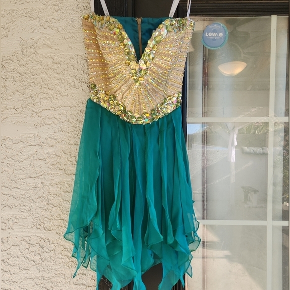 Sherri Hill Rhinestone Dress‎ - Picture 2 of 9